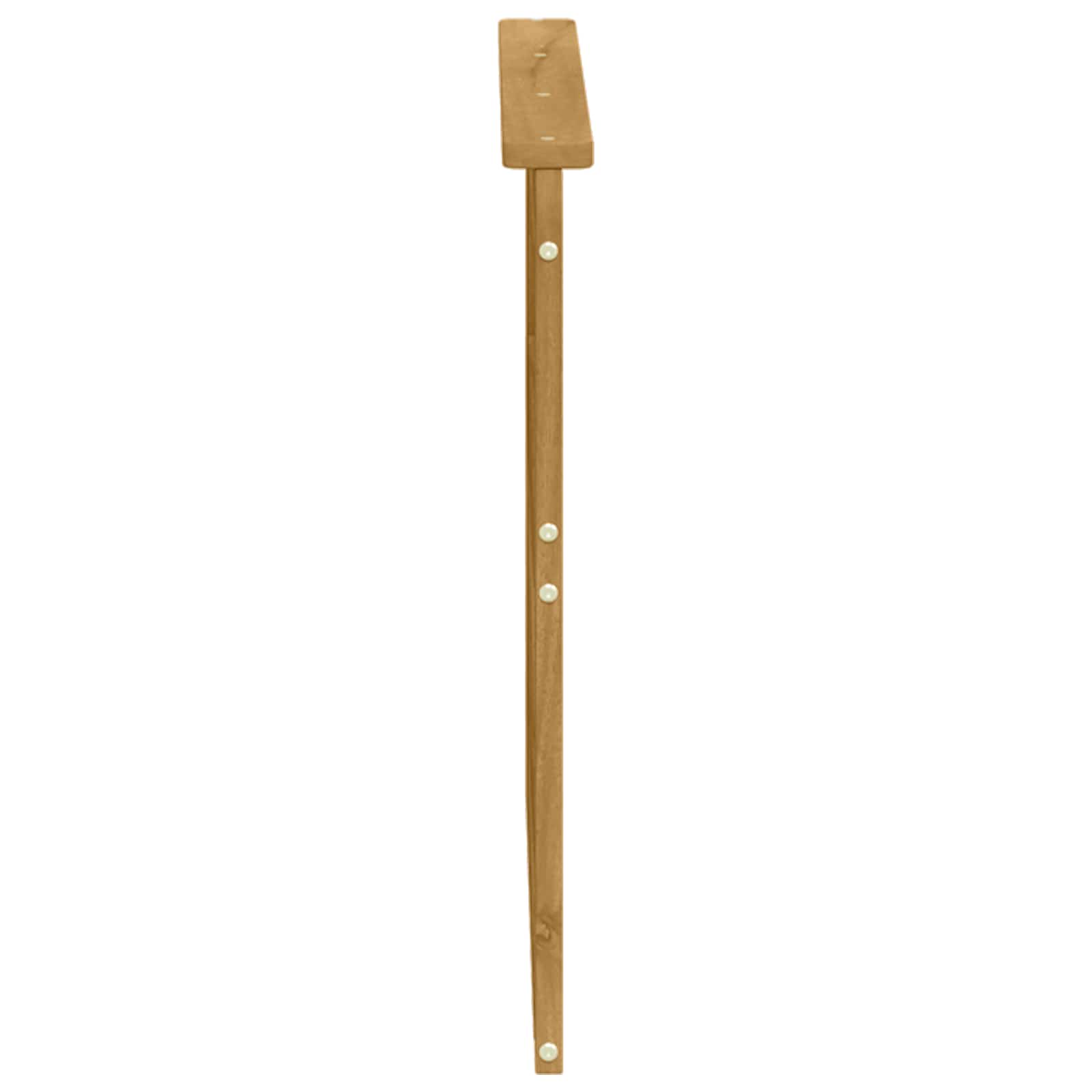 vidaXL Moduł podłokietników 2 pcs Biały 79 x 6 x 61 cm