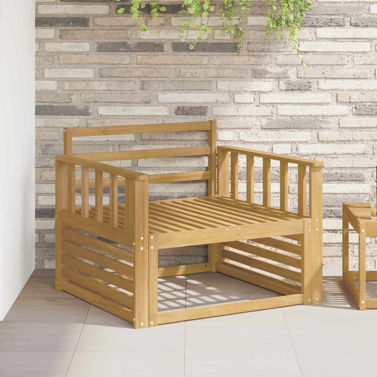 vidaXL Moduł podłokietników 2 pcs Biały 80 x 6 x 61 cm