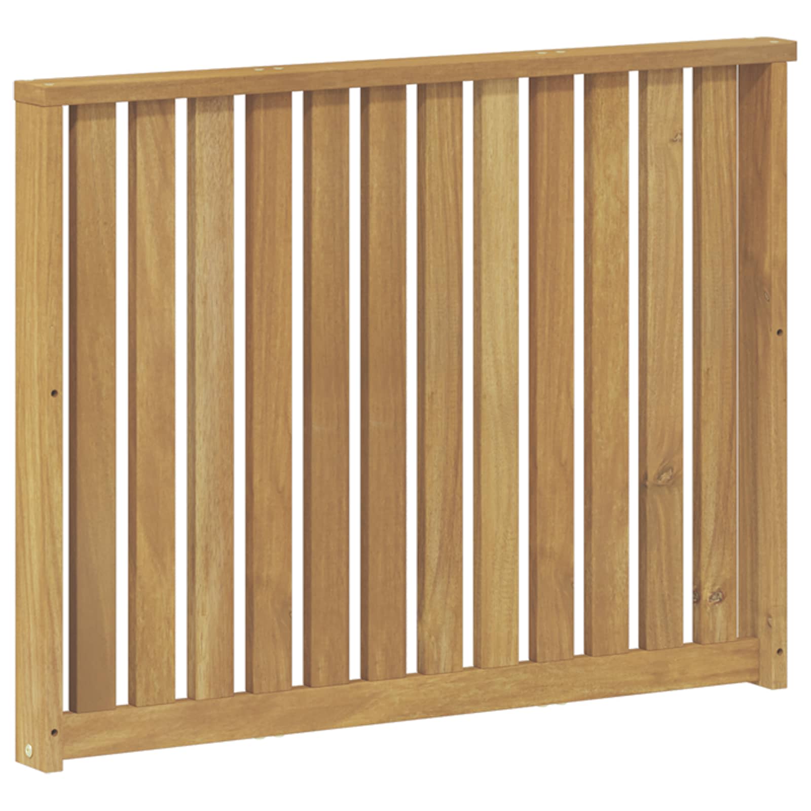 vidaXL Moduł podłokietników 2 pcs Biały 80 x 6 x 61 cm