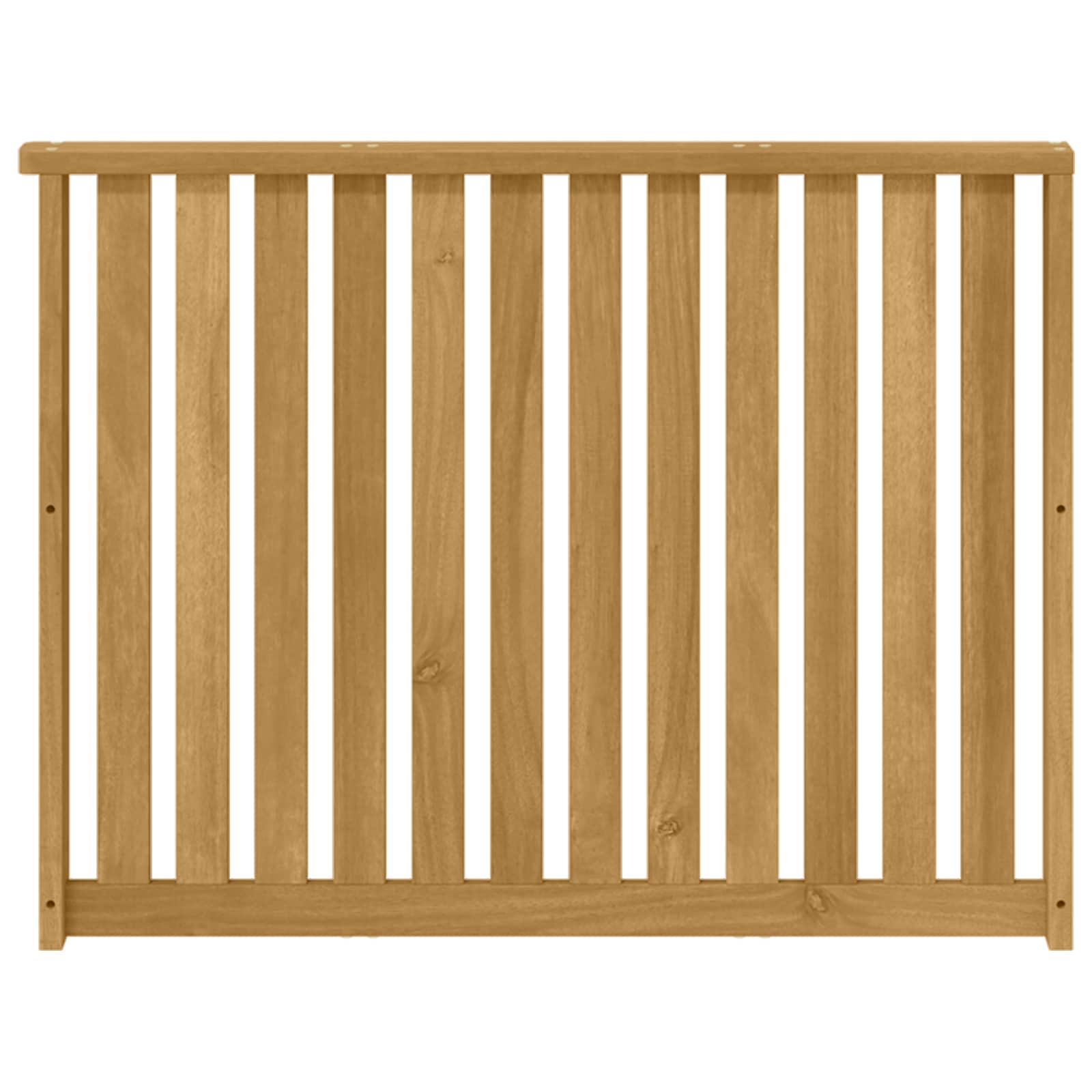vidaXL Moduł podłokietników 2 pcs Biały 80 x 6 x 61 cm