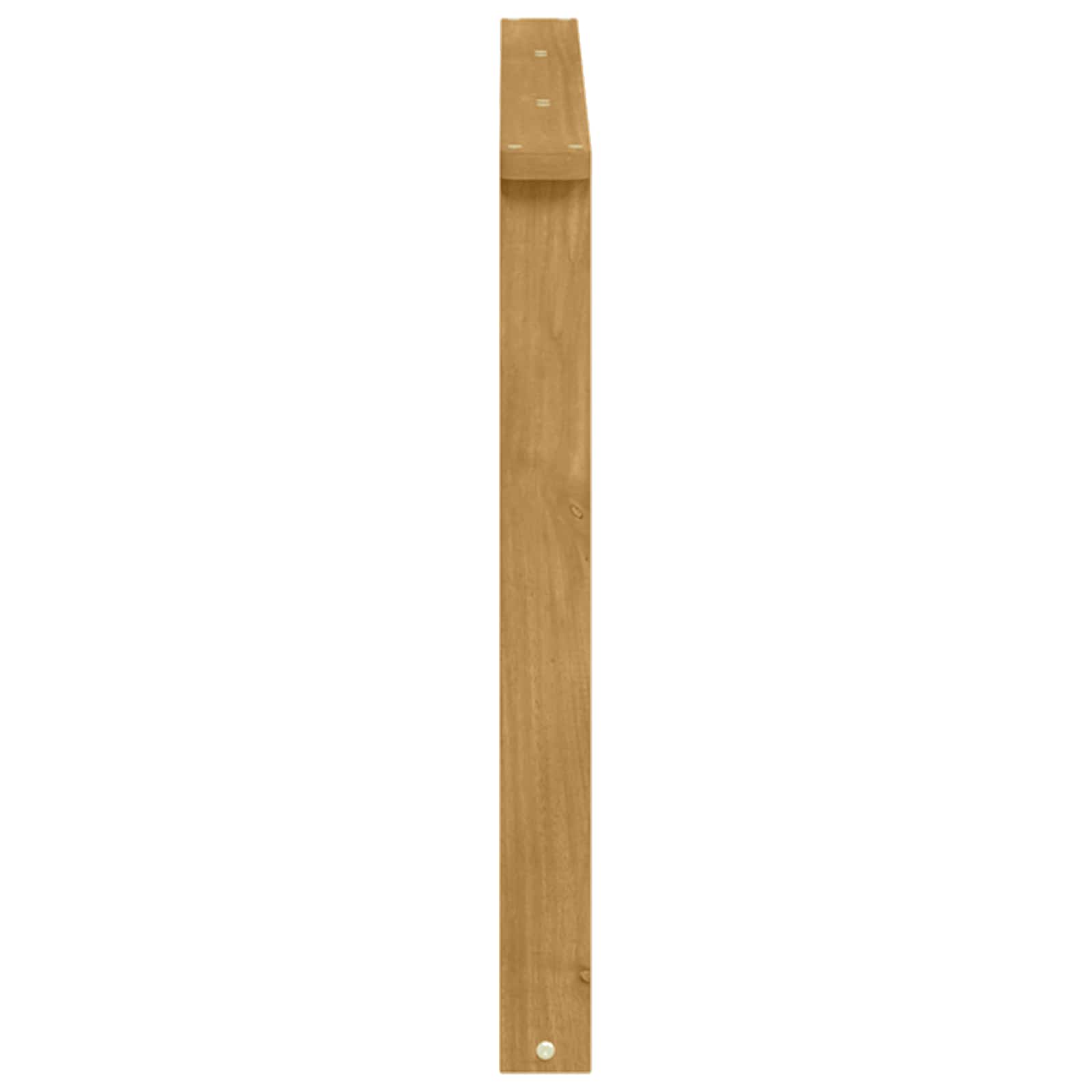 vidaXL Moduł podłokietników 2 pcs Biały 80 x 6 x 61 cm