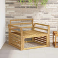 vidaXL Moduł podłokietników 2 pcs Biały 78,5 x 8,5 x 60 cm