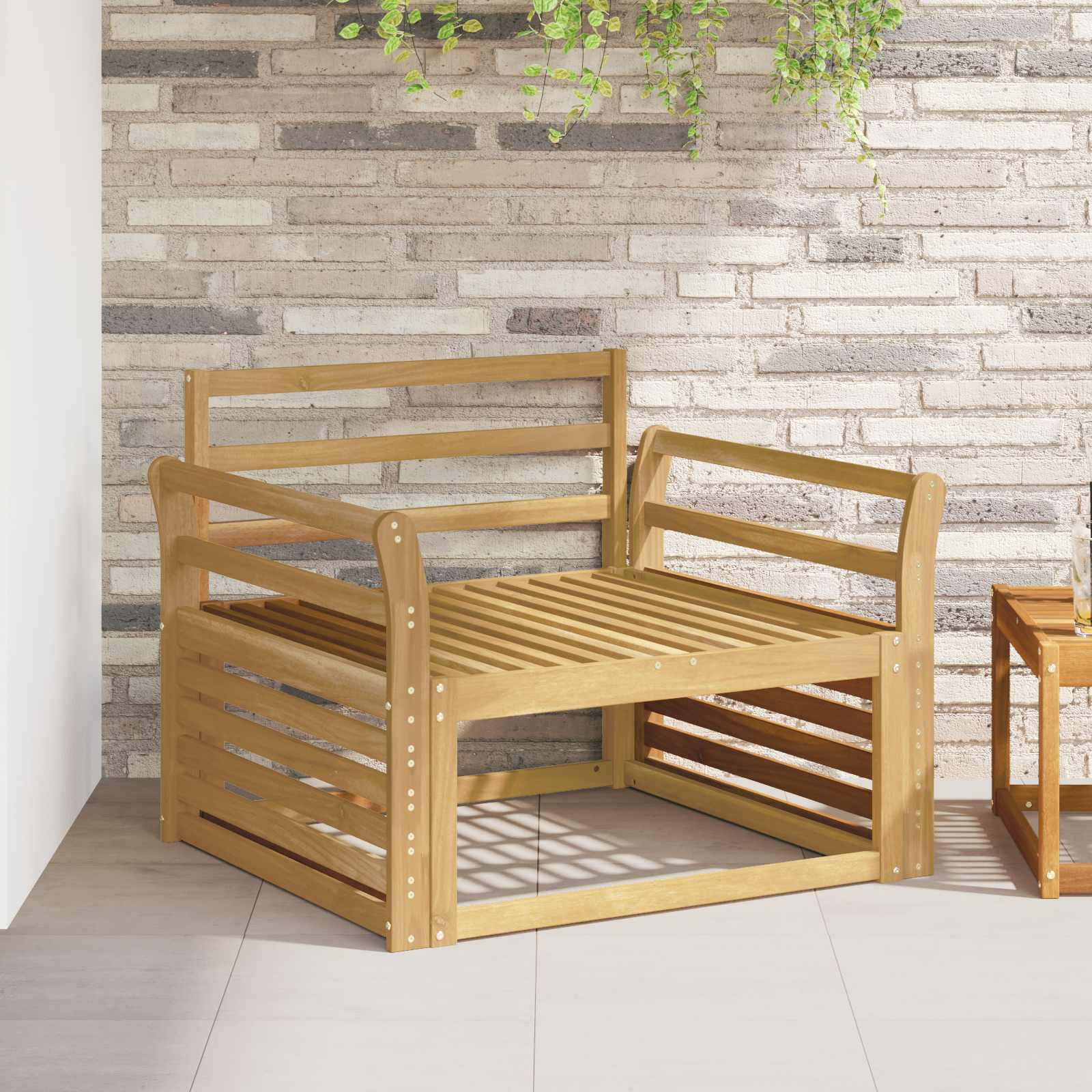 vidaXL Moduł podłokietników 2 pcs Biały 78,5 x 8,5 x 60 cm