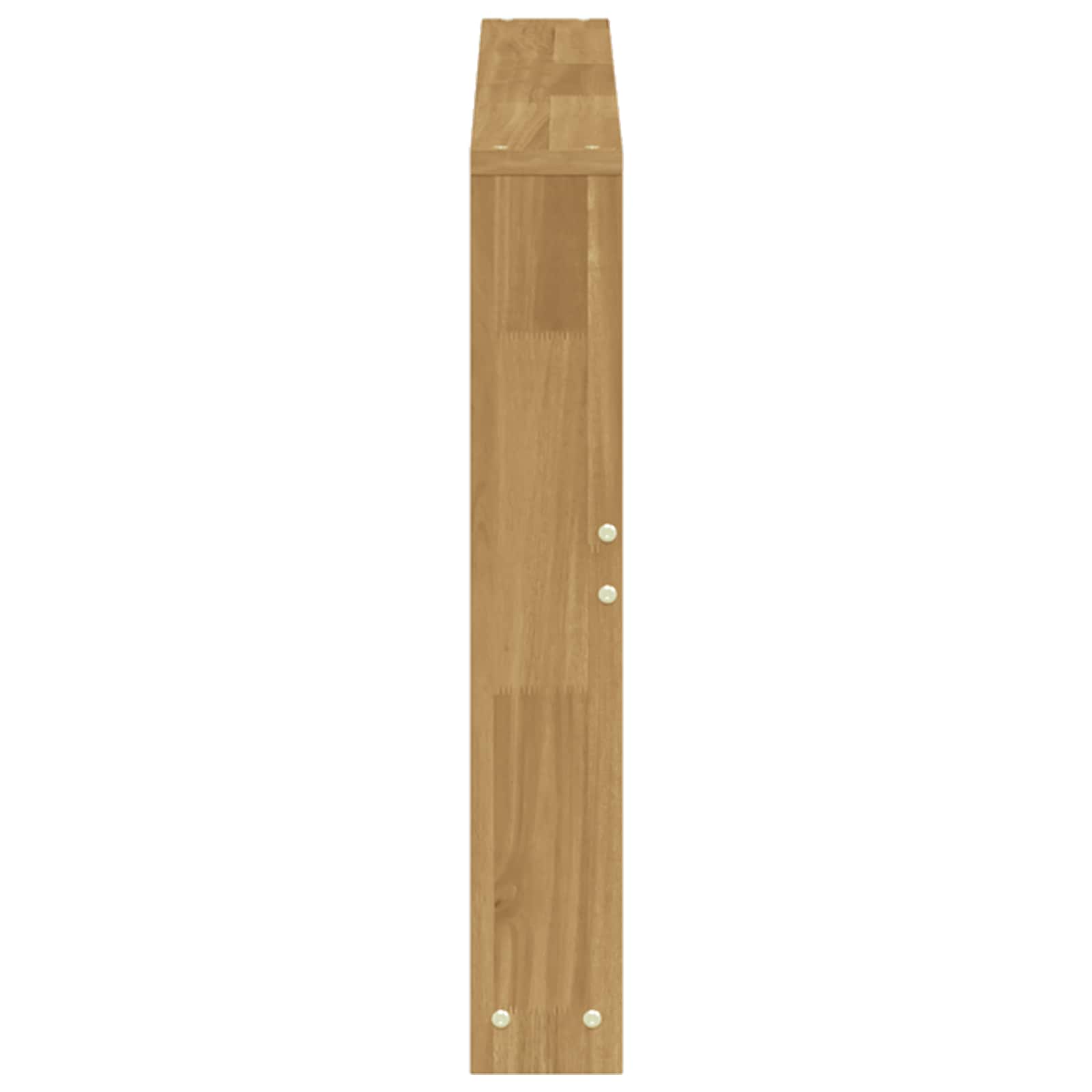 vidaXL Moduł podłokietników 2 pcs Biały 78,5 x 10 x 61 cm