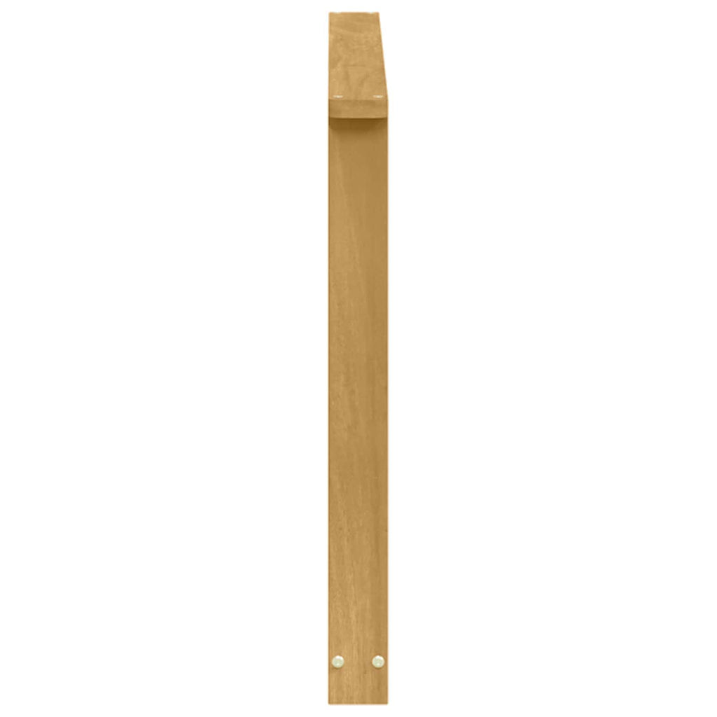 vidaXL Moduł podłokietników 2 pcs Biały 80 x 6 x 61 cm