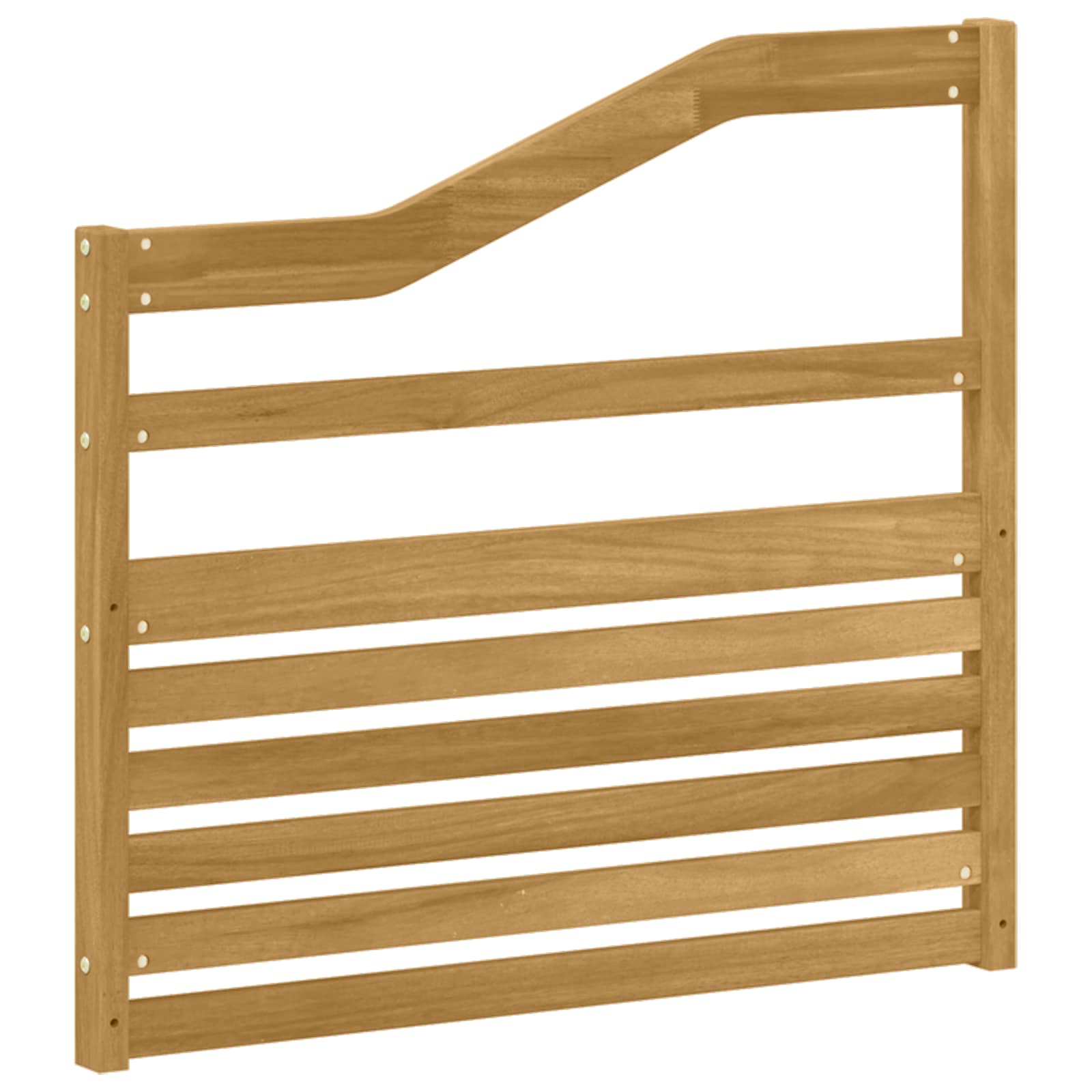 vidaXL Moduł podłokietników 2 pcs Biały 79 x 4 x 73 cm