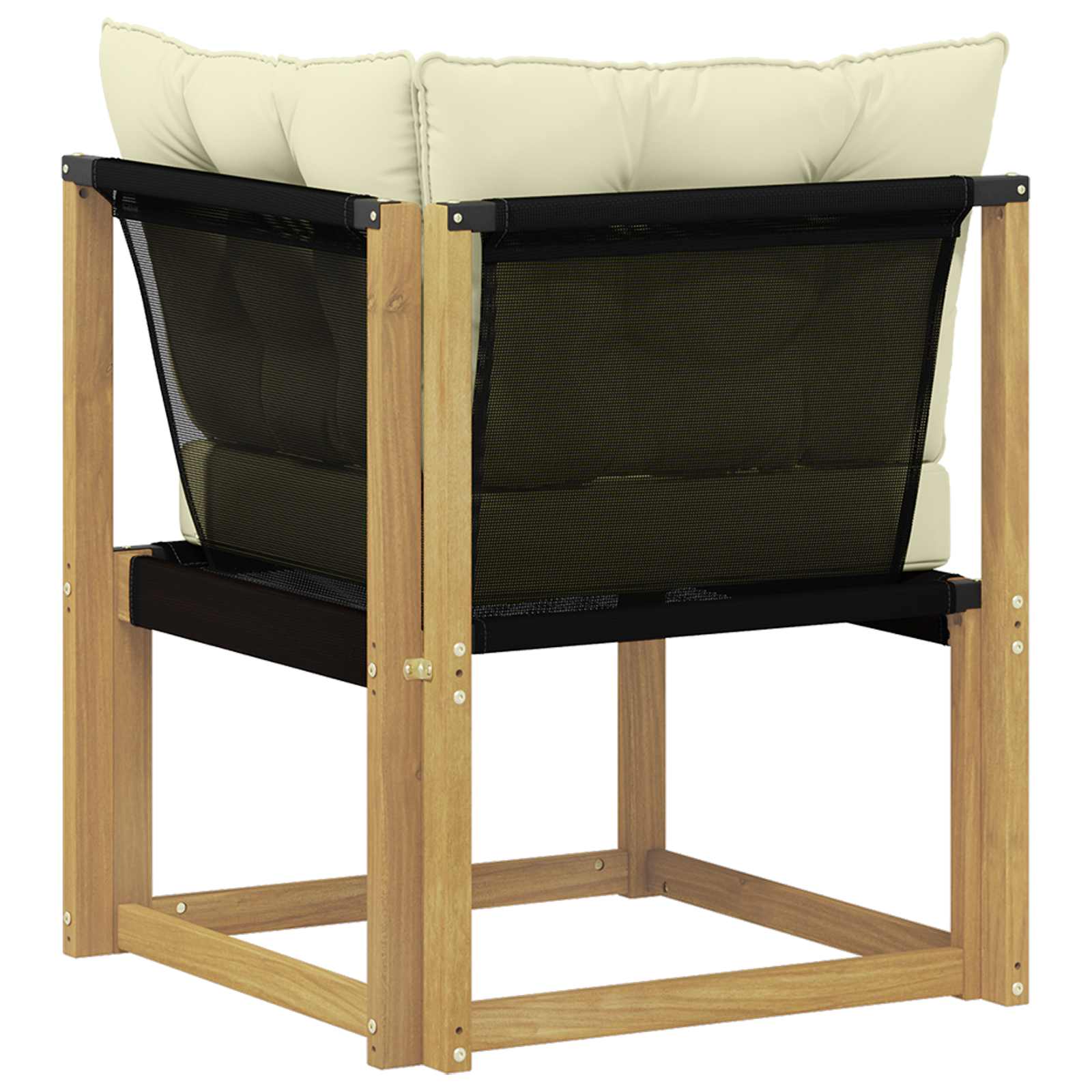 vidaXL Sofa narożna na zewnątrz