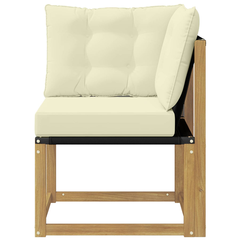 vidaXL Sofa narożna na zewnątrz