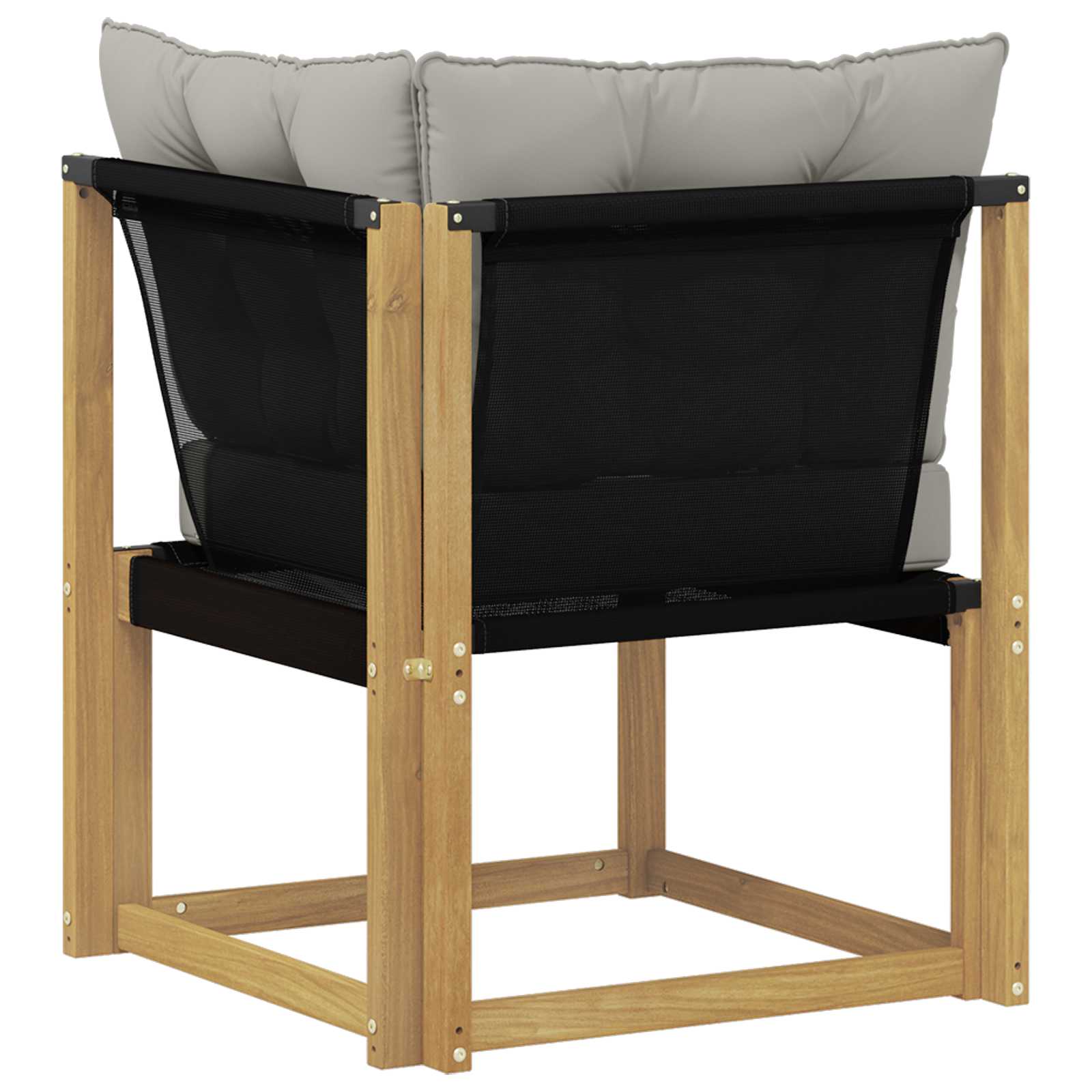 vidaXL Sofa narożna na zewnątrz