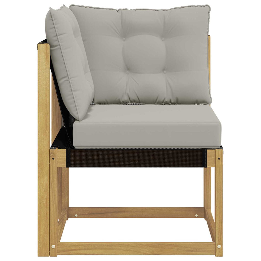 vidaXL Sofa narożna na zewnątrz