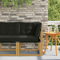 vidaXL Sofa narożna na zewnątrz