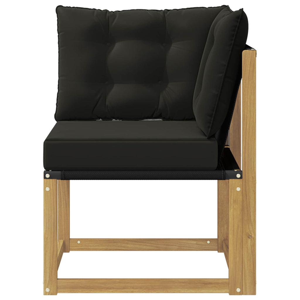 vidaXL Sofa narożna na zewnątrz