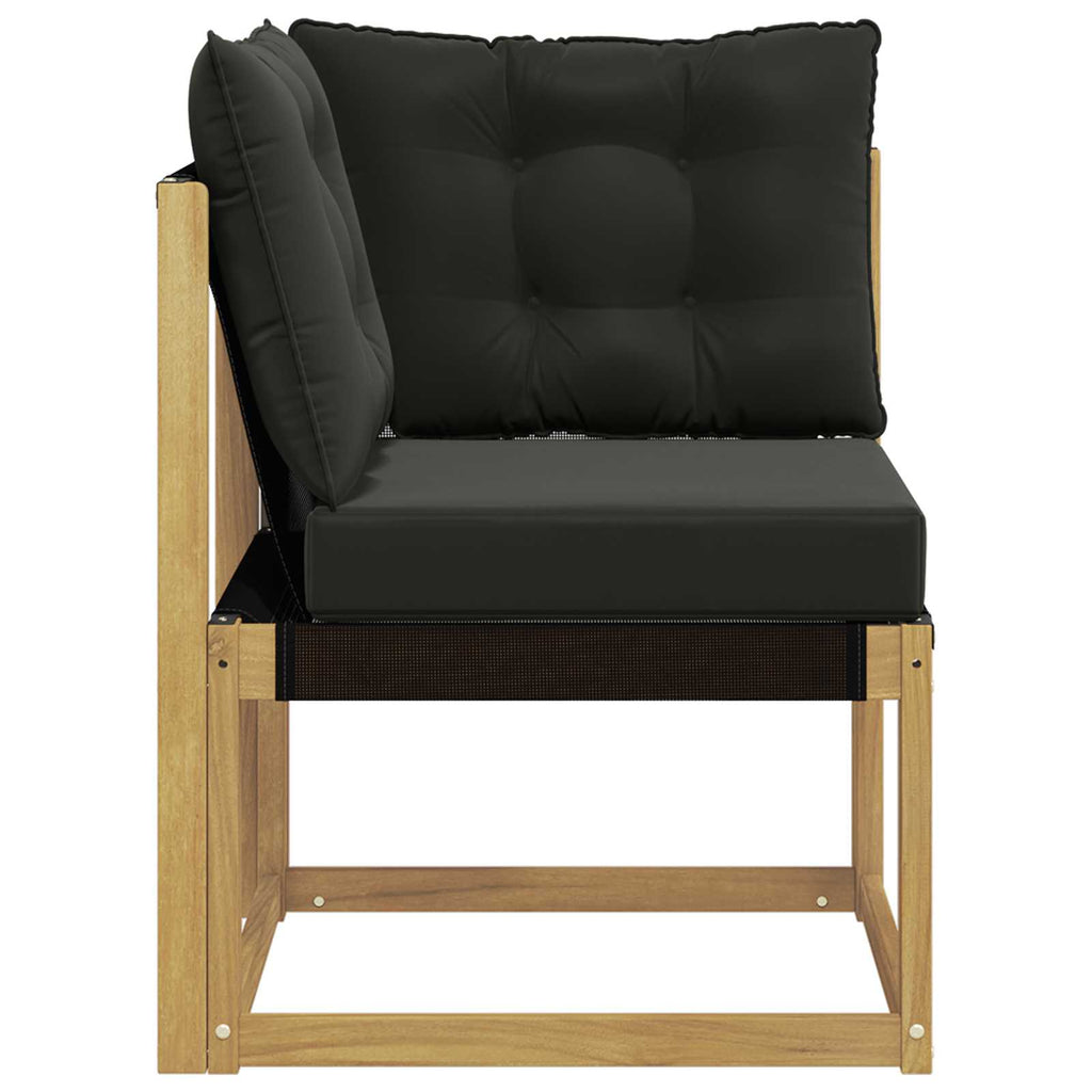 vidaXL Sofa narożna na zewnątrz