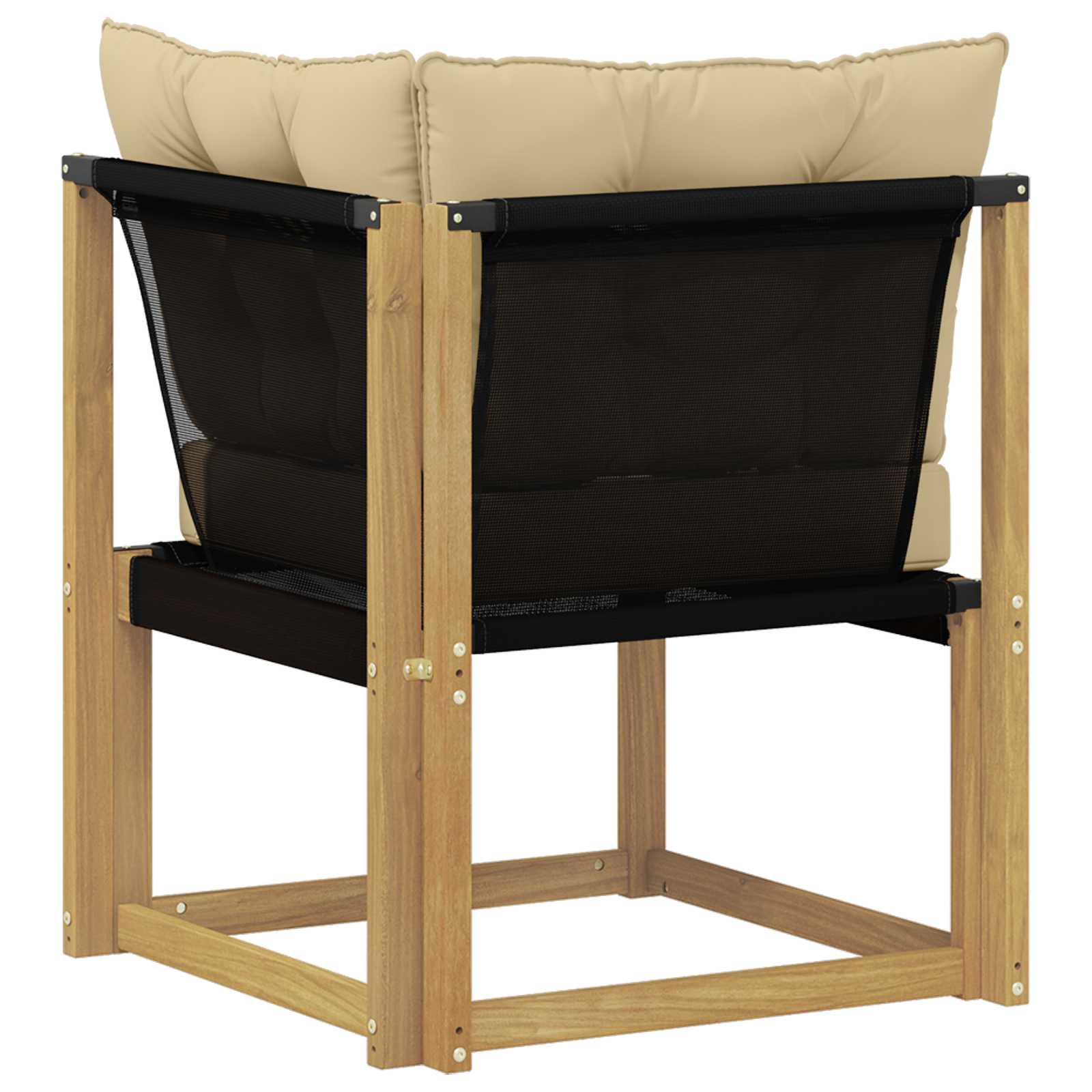 vidaXL Sofa narożna na zewnątrz
