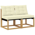 vidaXL 2 Sztuka Środkowa sofa ogrodowa