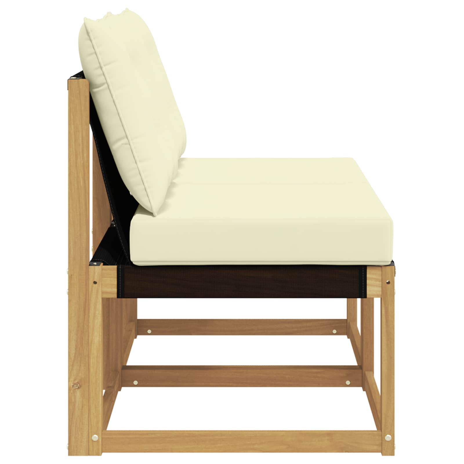 vidaXL 2 Sztuka Środkowa sofa ogrodowa