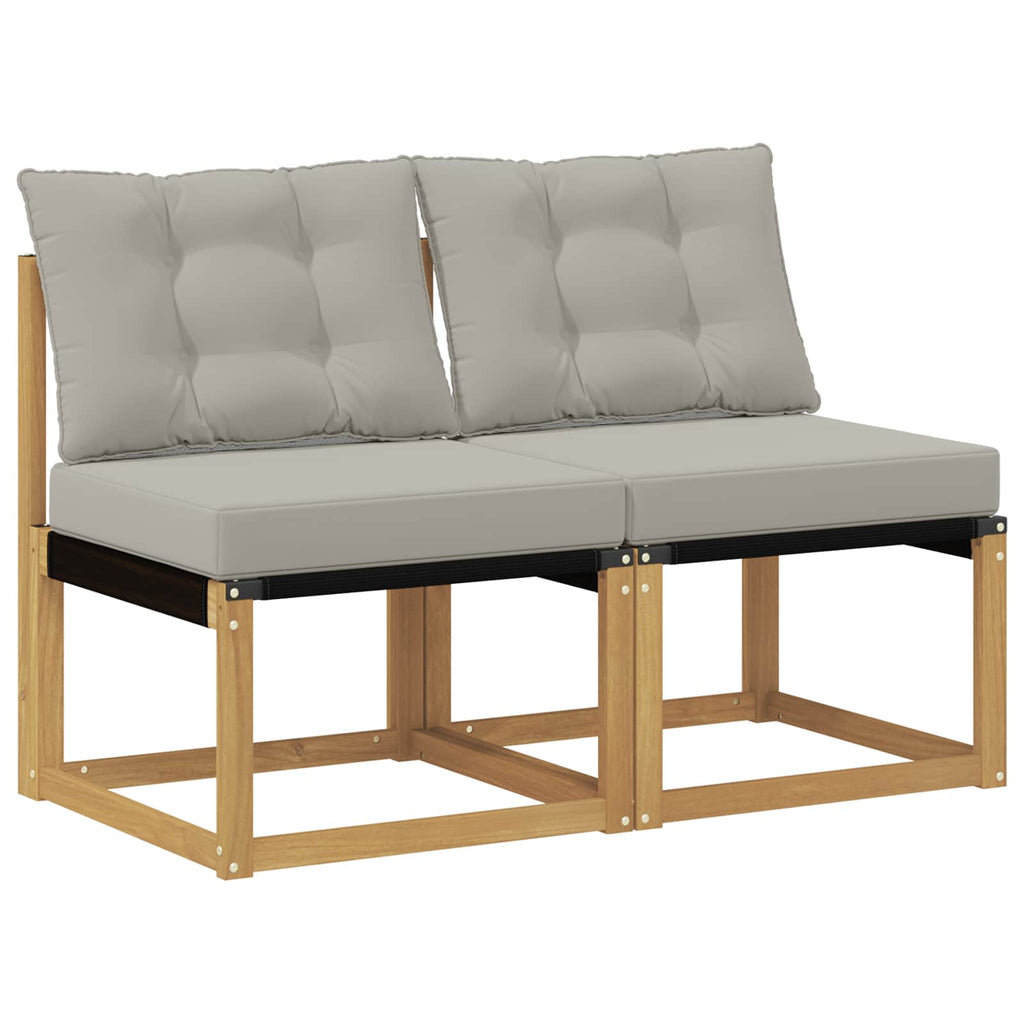 vidaXL 2 Sztuka Środkowa sofa ogrodowa