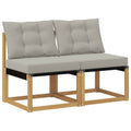 vidaXL 2 Sztuka Środkowa sofa ogrodowa
