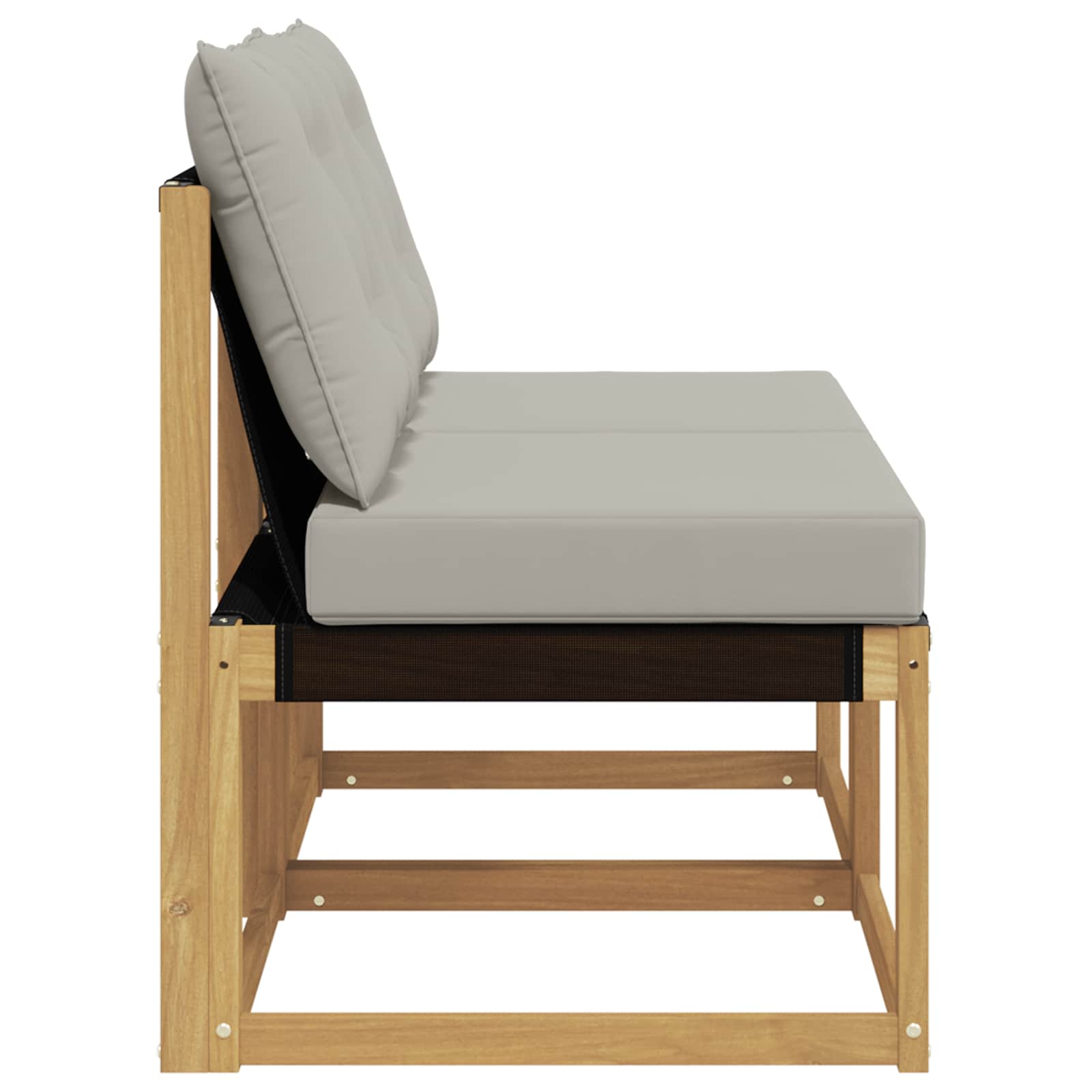 vidaXL 2 Sztuka Środkowa sofa ogrodowa