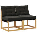 vidaXL 2 Sztuka Środkowa sofa ogrodowa