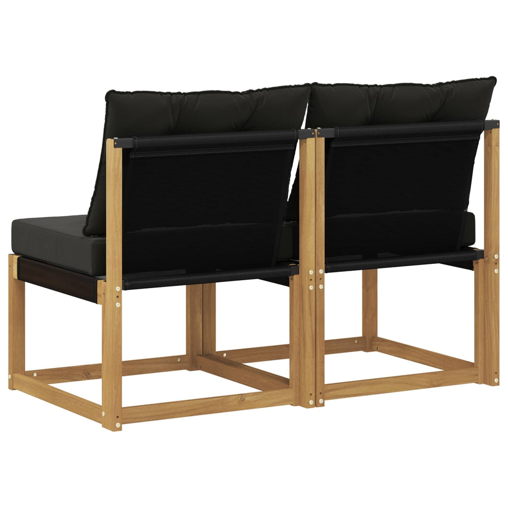 vidaXL 2 Sztuka Środkowa sofa ogrodowa