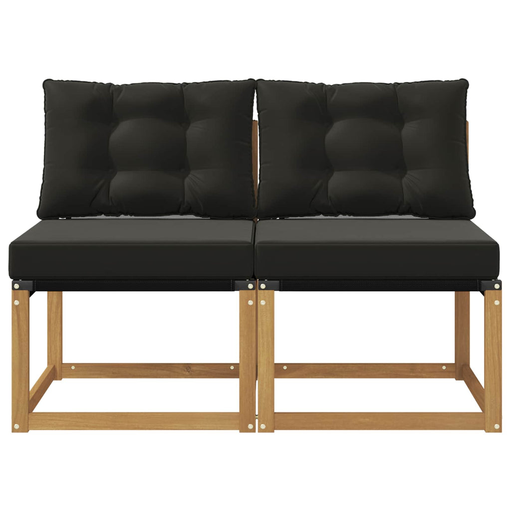 vidaXL 2 Sztuka Środkowa sofa ogrodowa