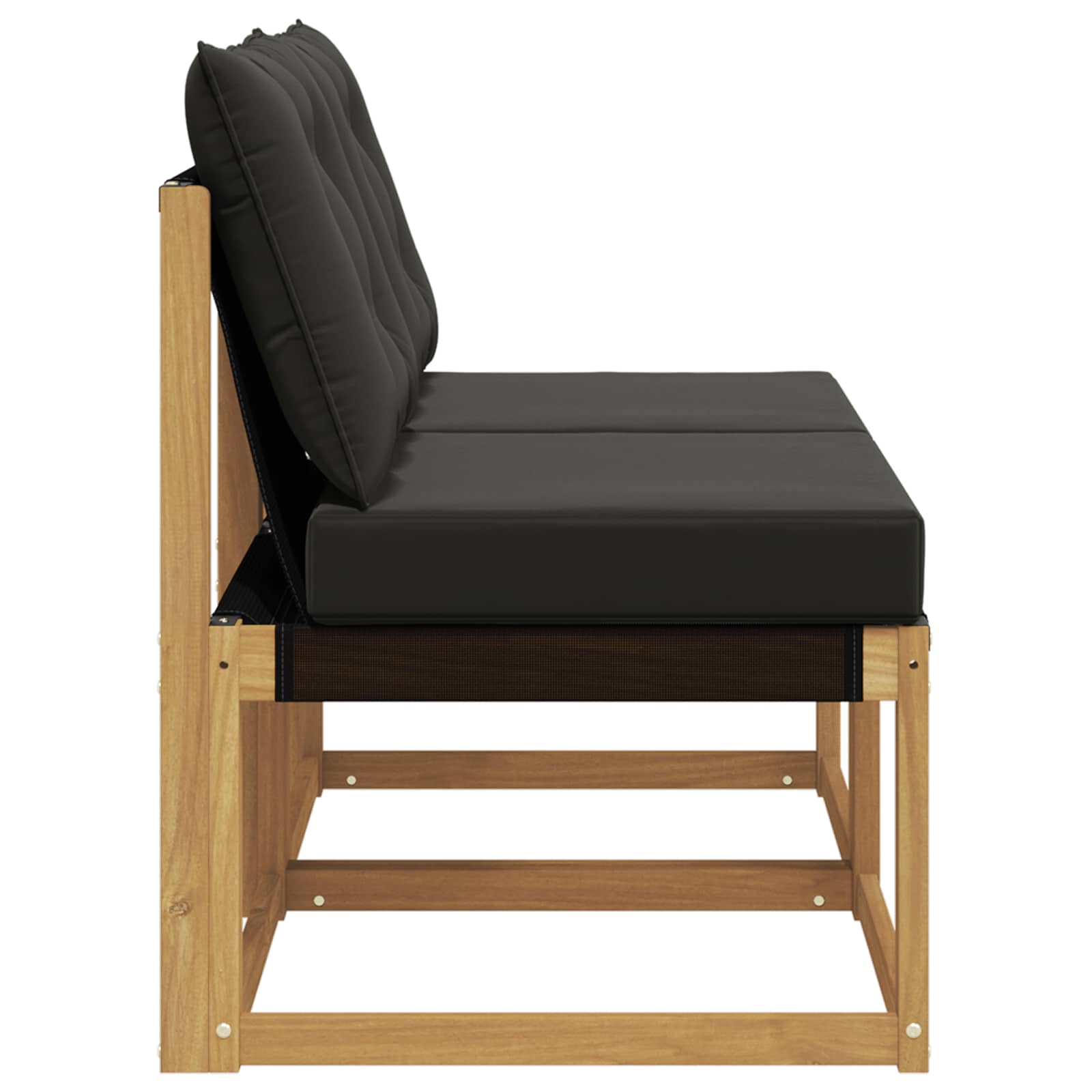 vidaXL 2 Sztuka Środkowa sofa ogrodowa