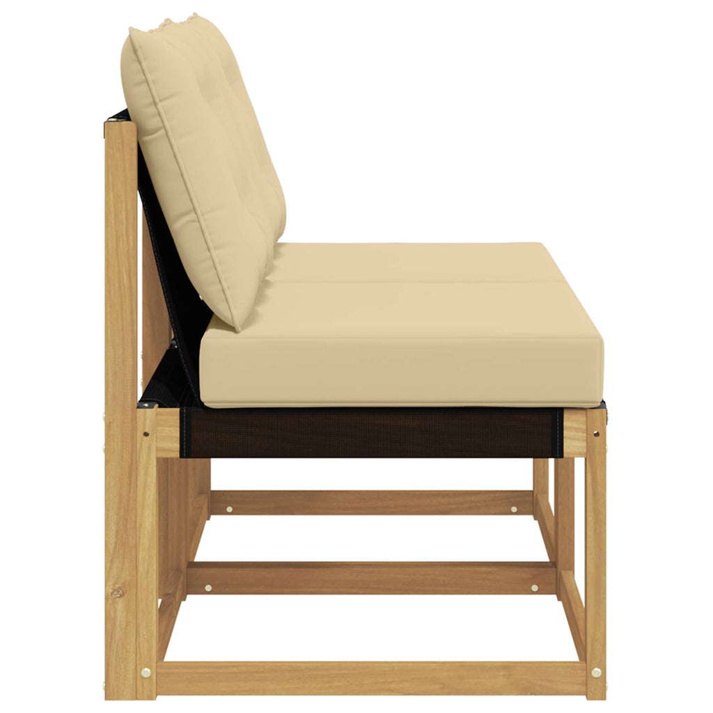 vidaXL 2 Sztuka Środkowa sofa ogrodowa