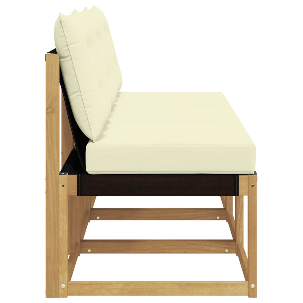 vidaXL 3 Sztuka Środkowa sofa ogrodowa