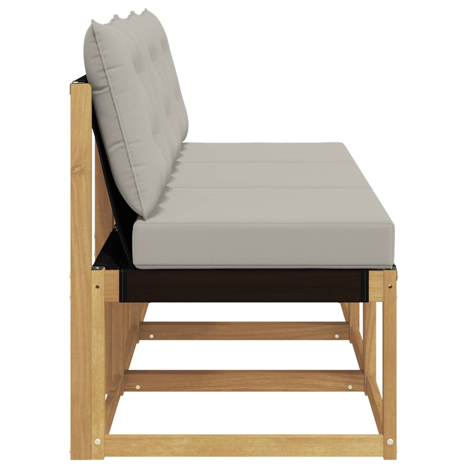 vidaXL 3 Sztuka Środkowa sofa ogrodowa