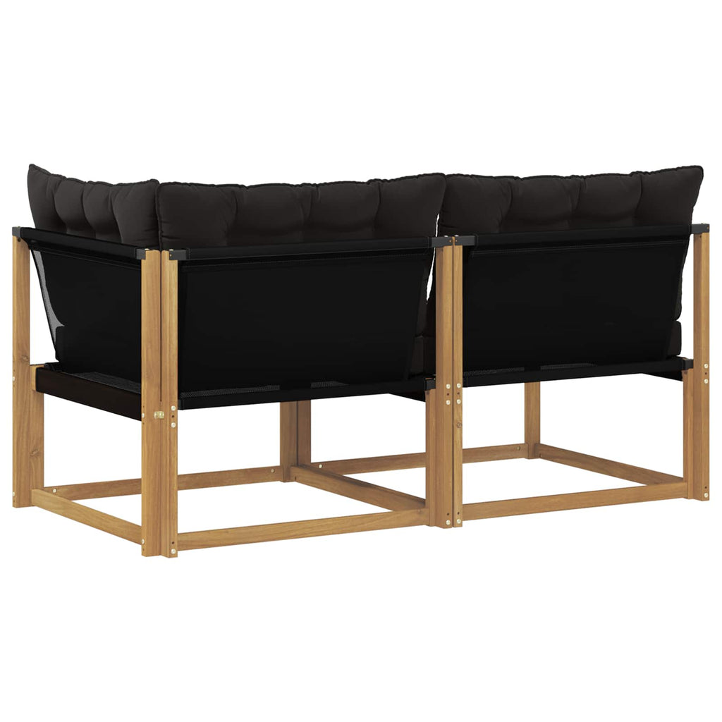 vidaXL Zestaw sof narożnych z poduszką Biały 162,5 x 83 x 73 cm