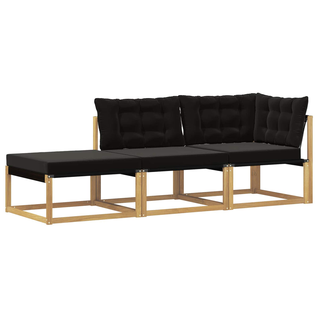 vidaXL Zestaw sof narożnych z poduszką Biały 241,5 x 83 x 73 cm