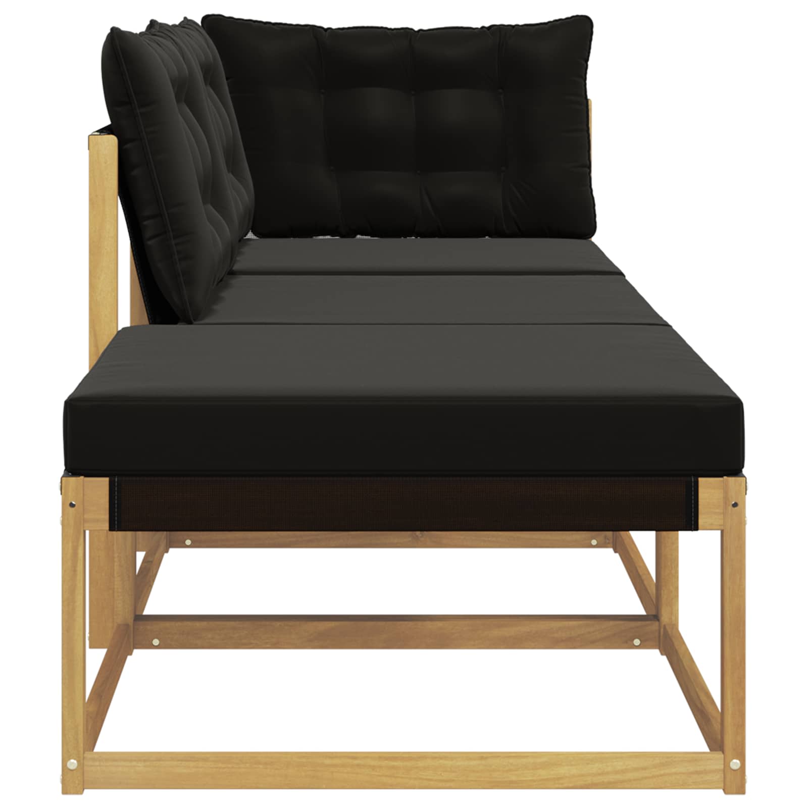 vidaXL Zestaw sof narożnych z poduszką Biały 241,5 x 83 x 73 cm