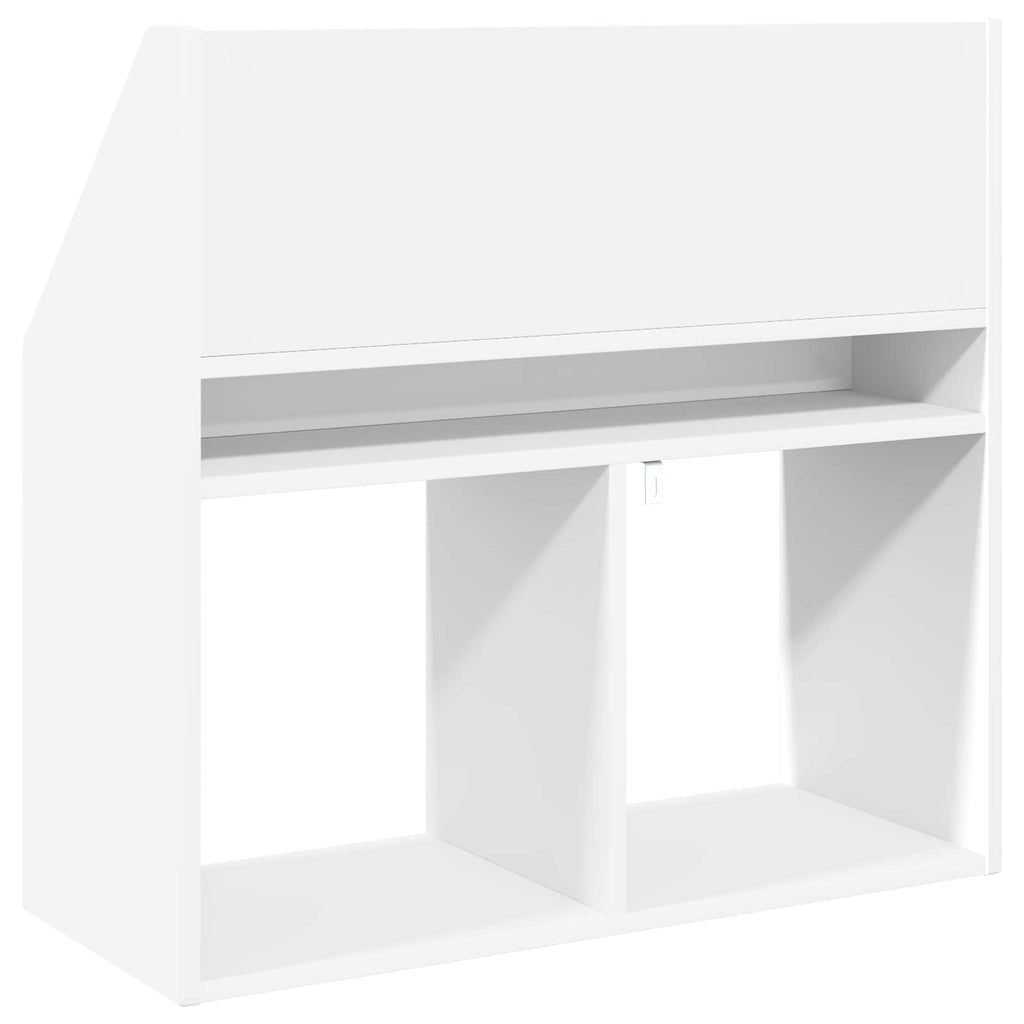 vidaXL Biblioteczka dla dzieci Biały 72,5 x 29,5 x 69 cm