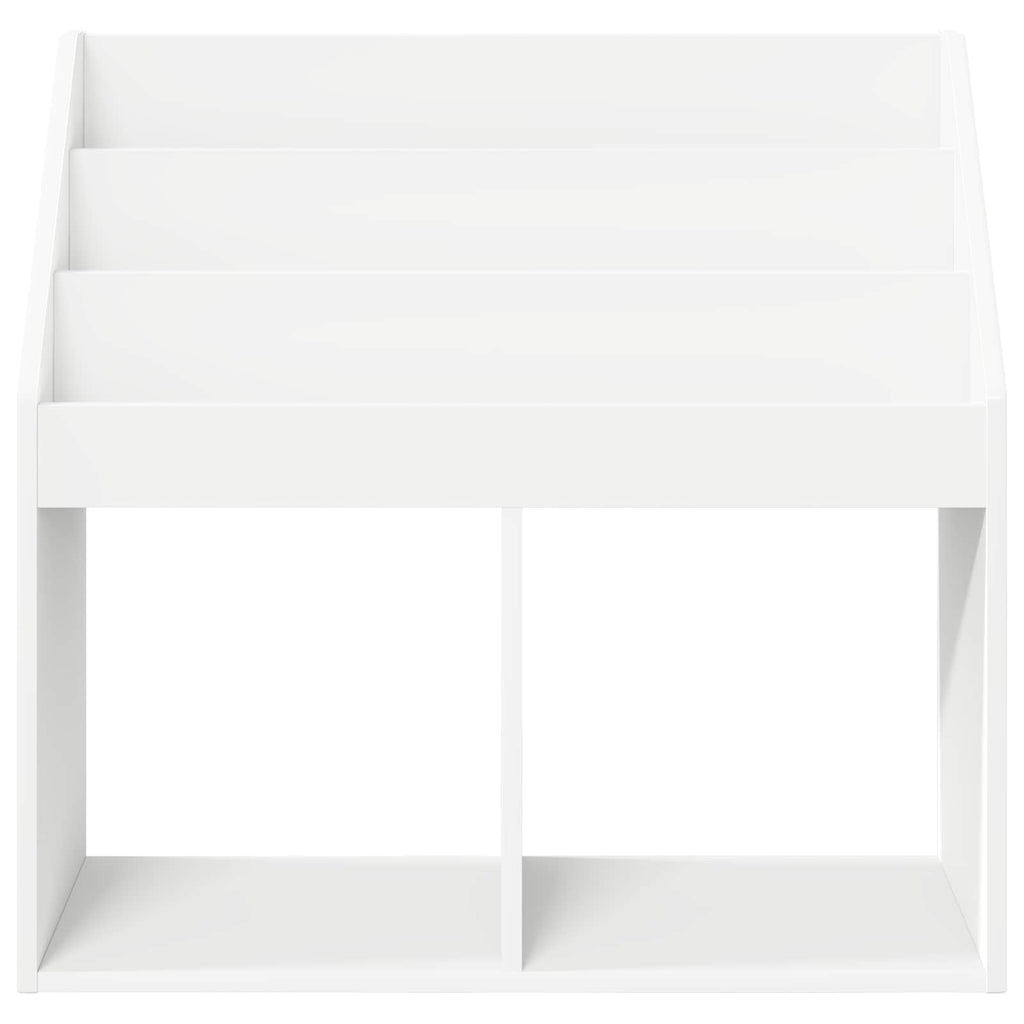 vidaXL Biblioteczka dla dzieci Biały 72,5 x 29,5 x 69 cm