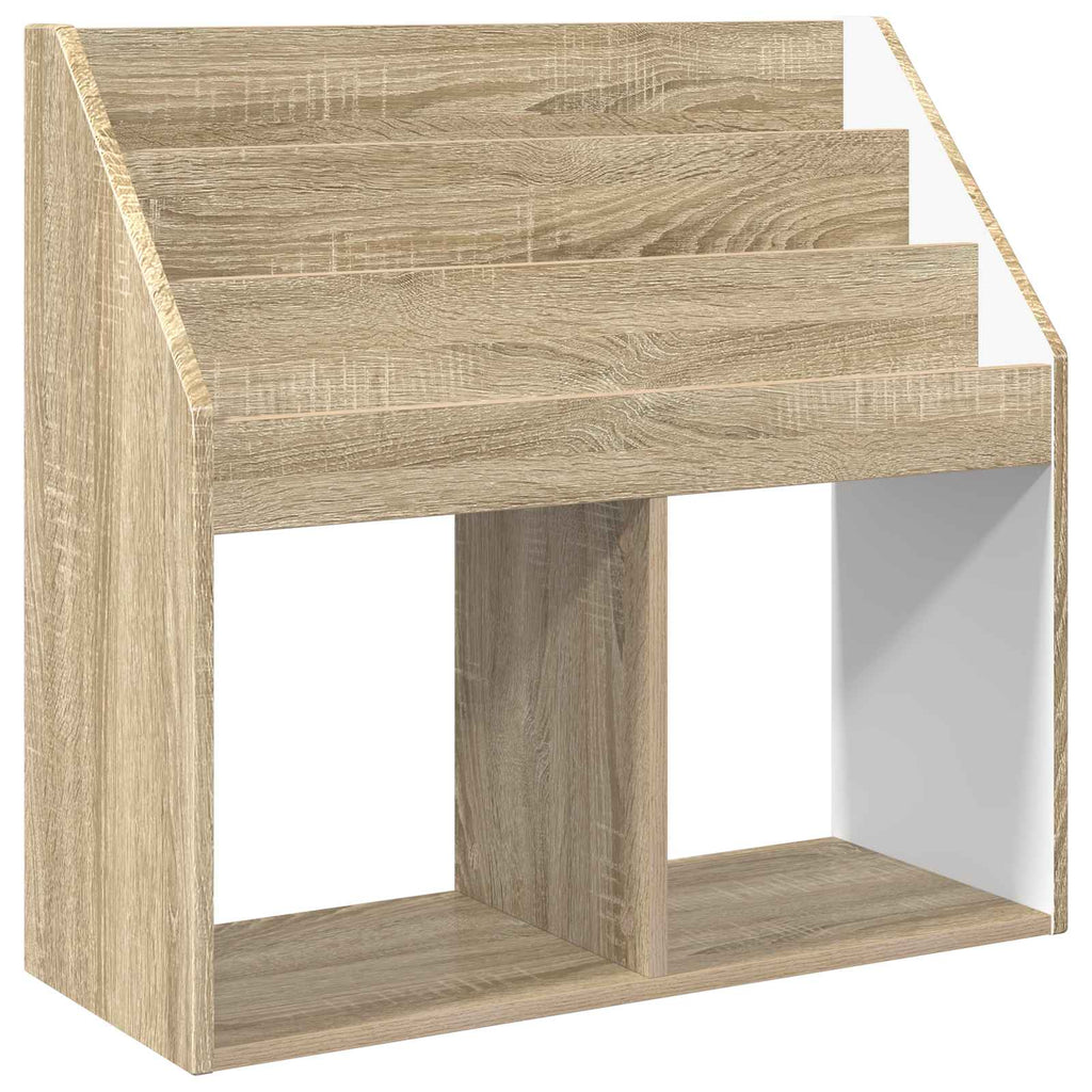vidaXL Biblioteczka dla dzieci Dąb Sonoma 72,5 x 29,5 x 69 cm