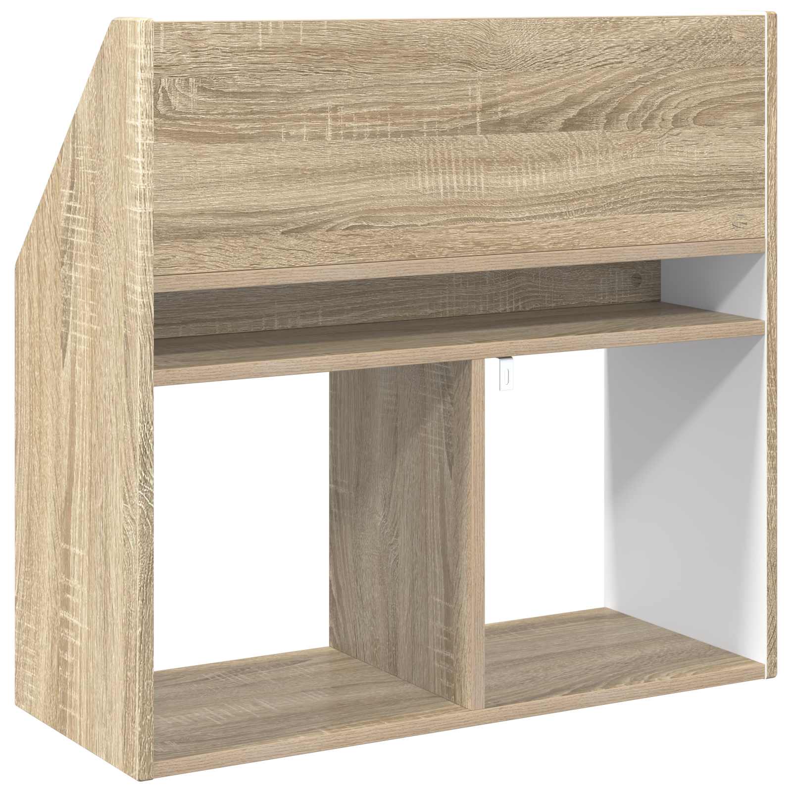vidaXL Biblioteczka dla dzieci Dąb Sonoma 72,5 x 29,5 x 69 cm