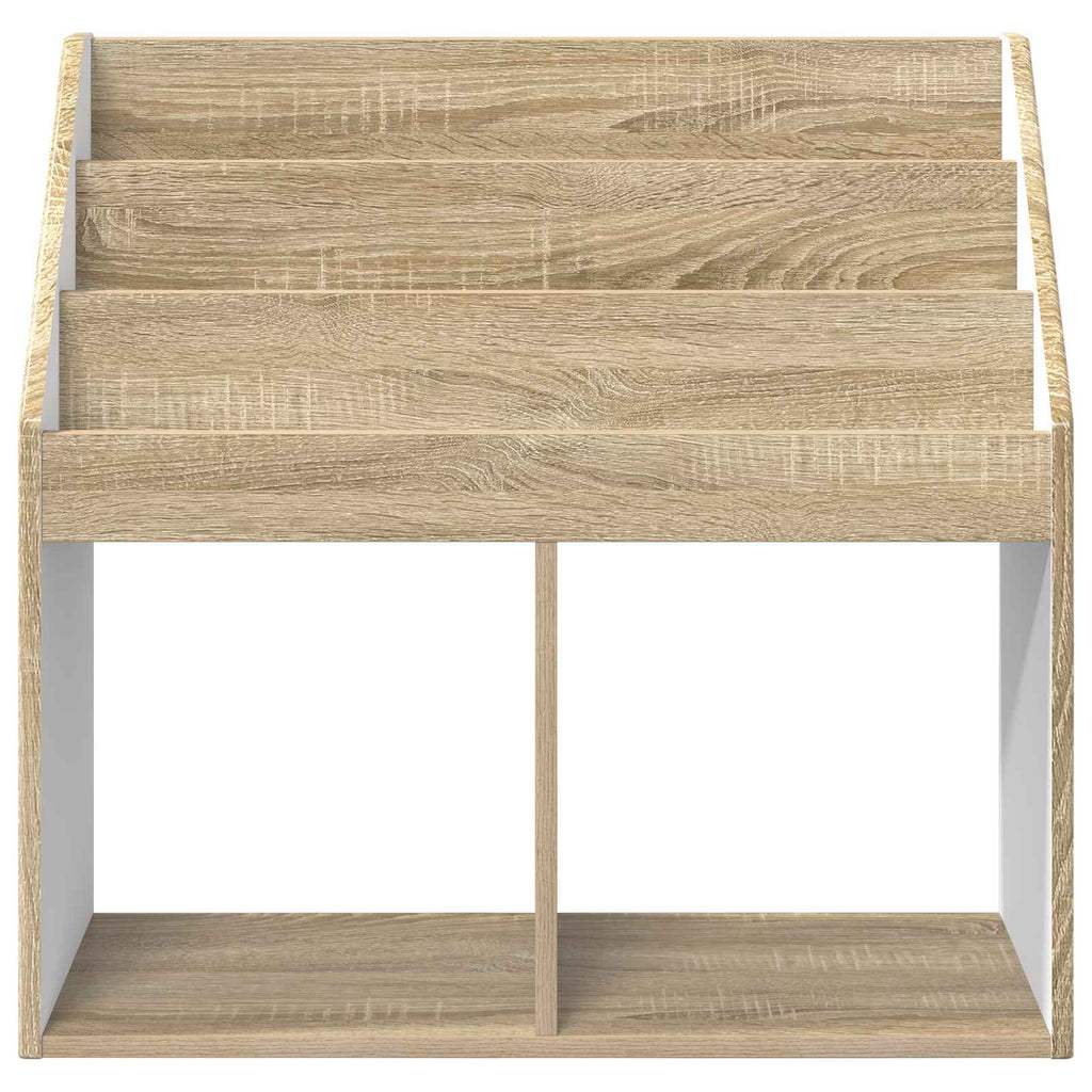 vidaXL Biblioteczka dla dzieci Dąb Sonoma 72,5 x 29,5 x 69 cm