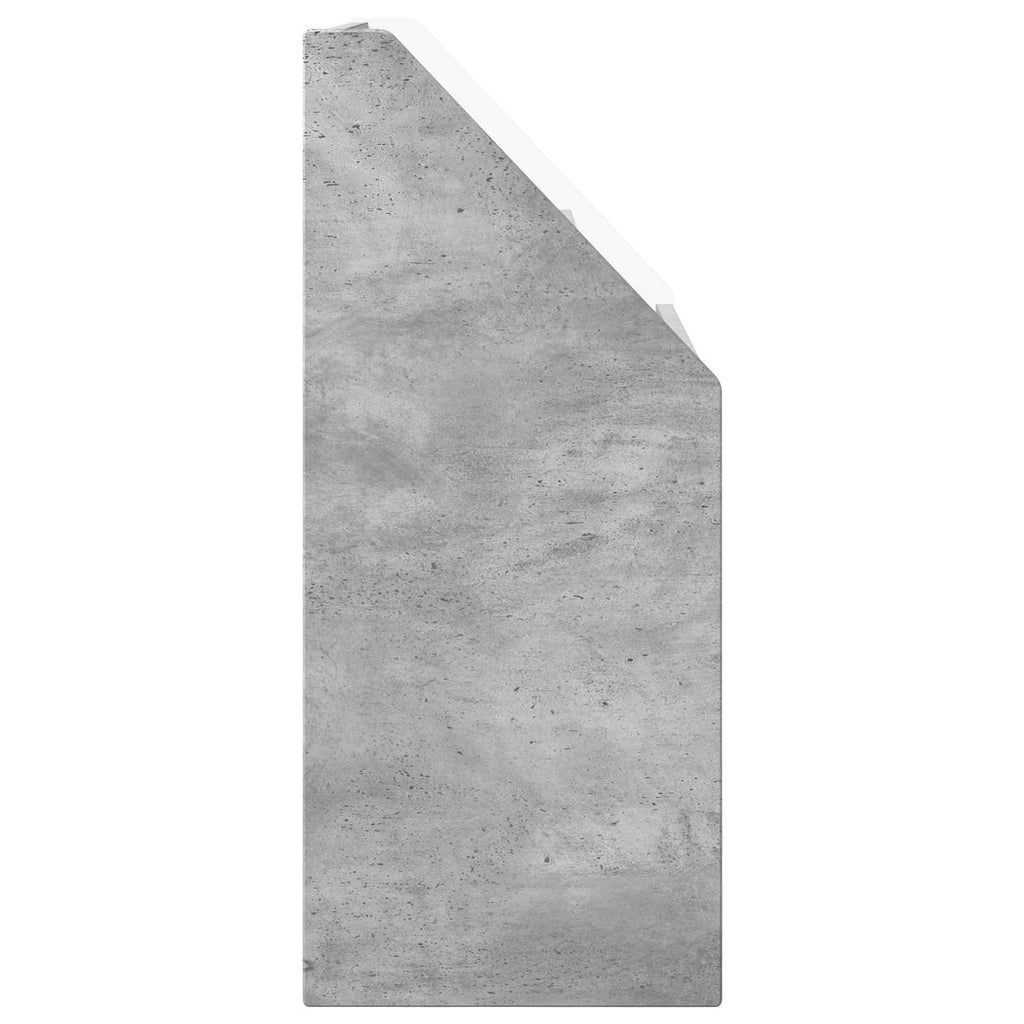 vidaXL Biblioteczka dla dzieci Betonowy szary 72,5 x 29,5 x 69 cm