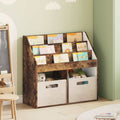 vidaXL Biblioteczka dla dzieci Dąb wędzony 72,5 x 29,5 x 69 cm