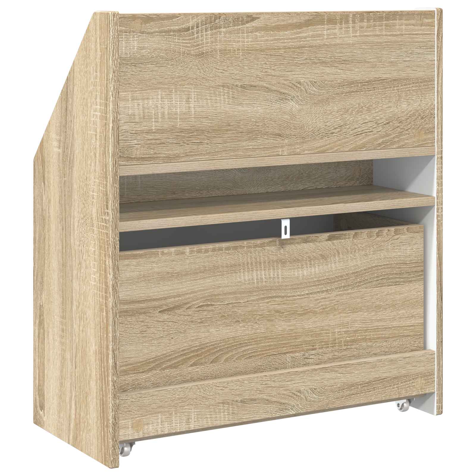 vidaXL Biblioteczka dla dzieci z szufladą Dąb Sonoma 60 x 29,5 x 69 cm