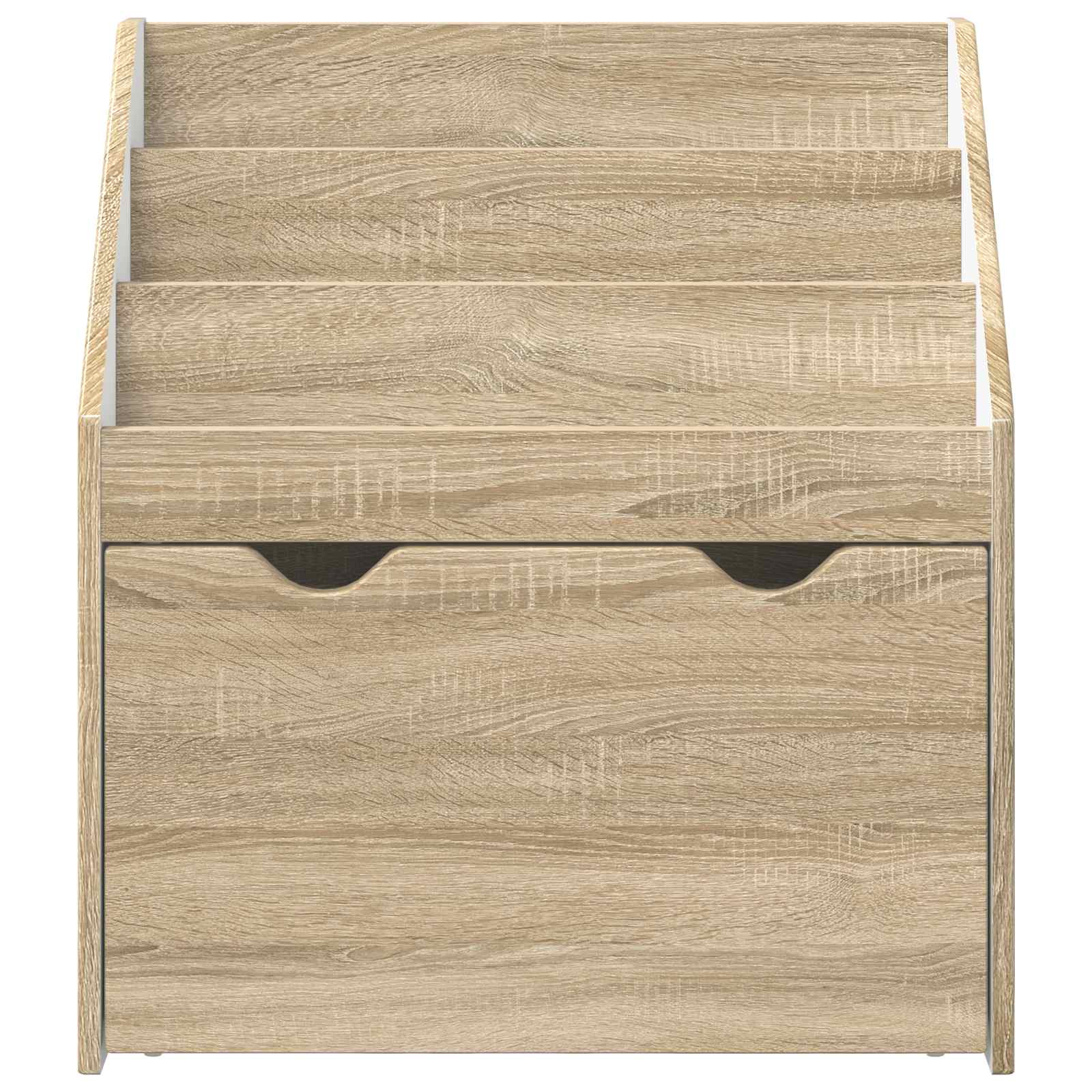 vidaXL Biblioteczka dla dzieci z szufladą Dąb Sonoma 60 x 29,5 x 69 cm