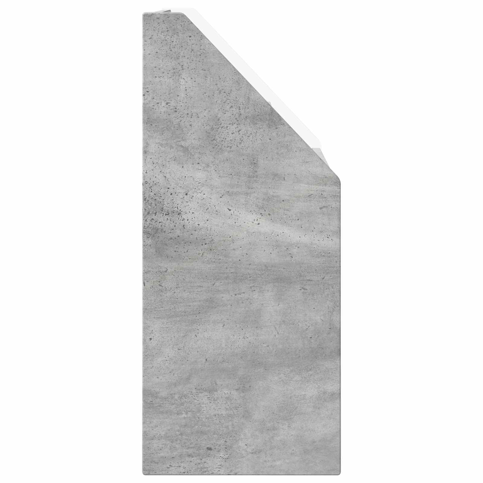 vidaXL Biblioteczka dla dzieci Betonowy szary 60 x 29,5 x 69 cm