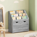 vidaXL Biblioteczka dla dzieci Szary Sonoma 60 x 29,5 x 69 cm
