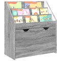 vidaXL Biblioteczka dla dzieci Szary Sonoma 60 x 29,5 x 69 cm