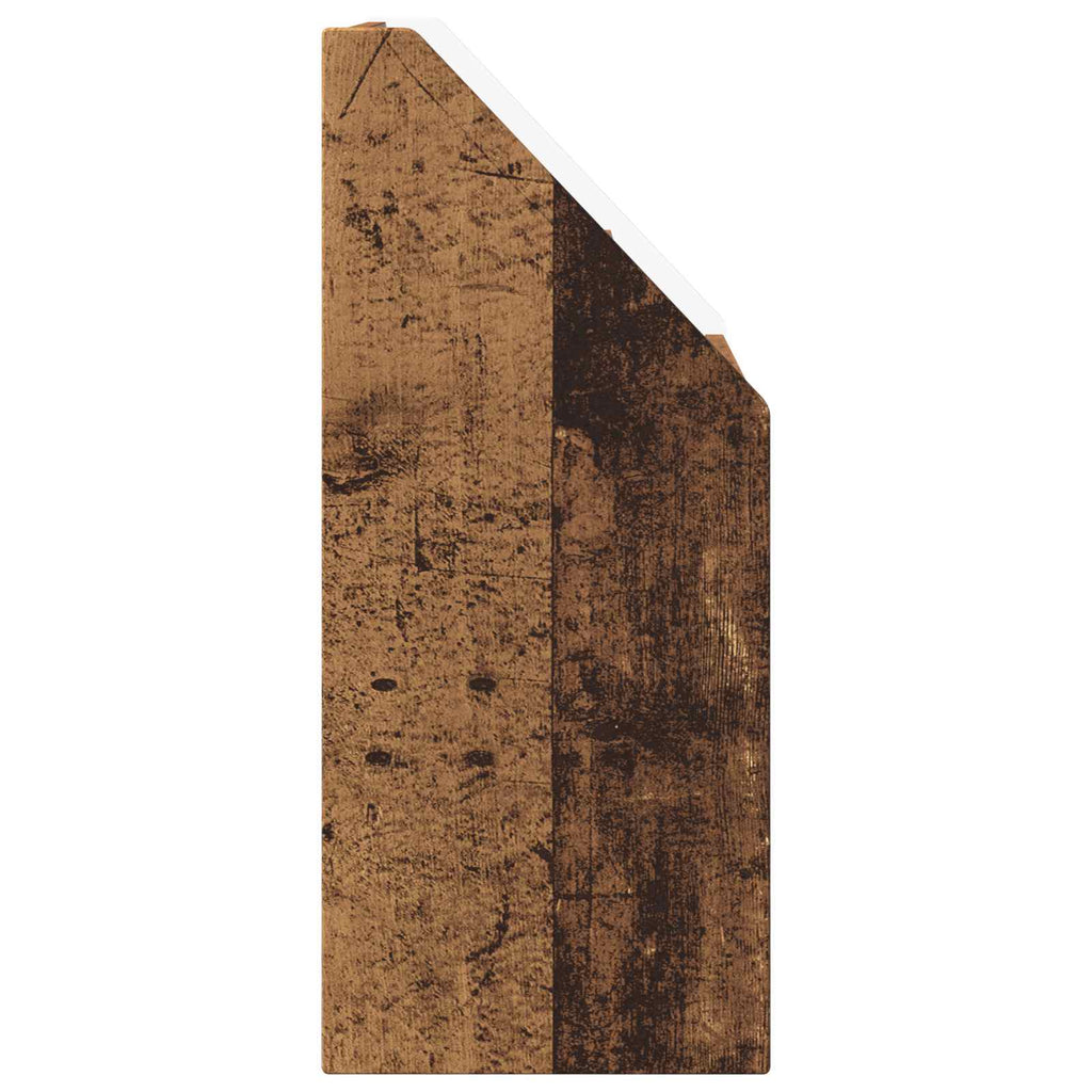 vidaXL Biblioteczka dla dzieci Stare drewno 60 x 29,5 x 69 cm