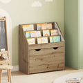 vidaXL Biblioteczka dla dzieci Dąb rzemieślniczy 60 x 29,5 x 69 cm