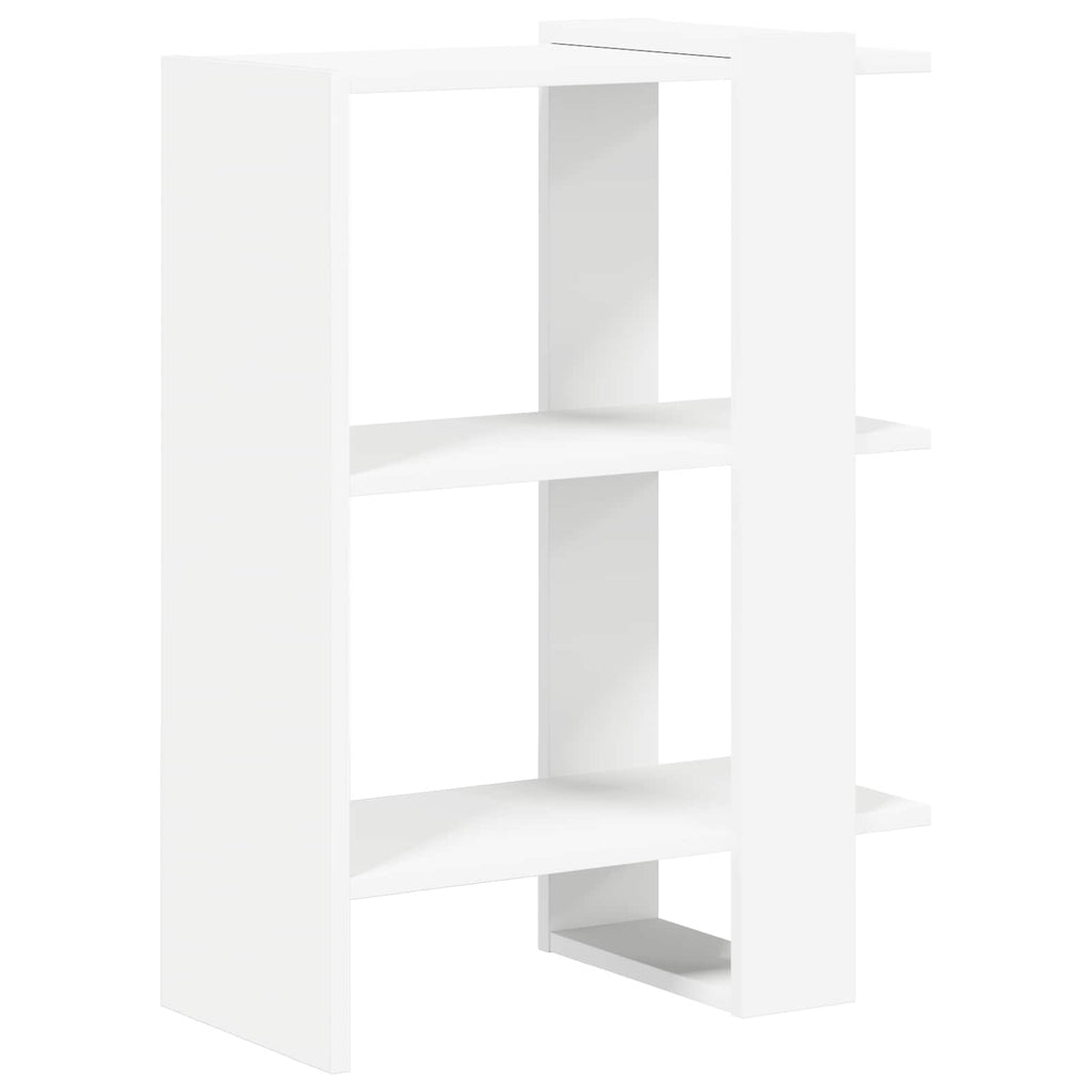 vidaXL Półka na książki Biały 52 x 25 x 71,5 cm