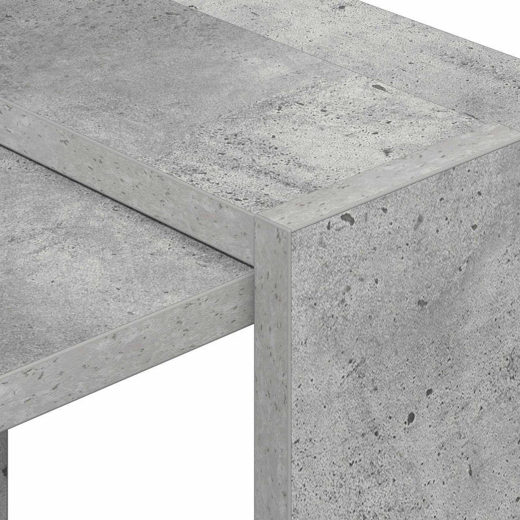 vidaXL Półka na książki Betonowy szary 52 x 25 x 71,5 cm