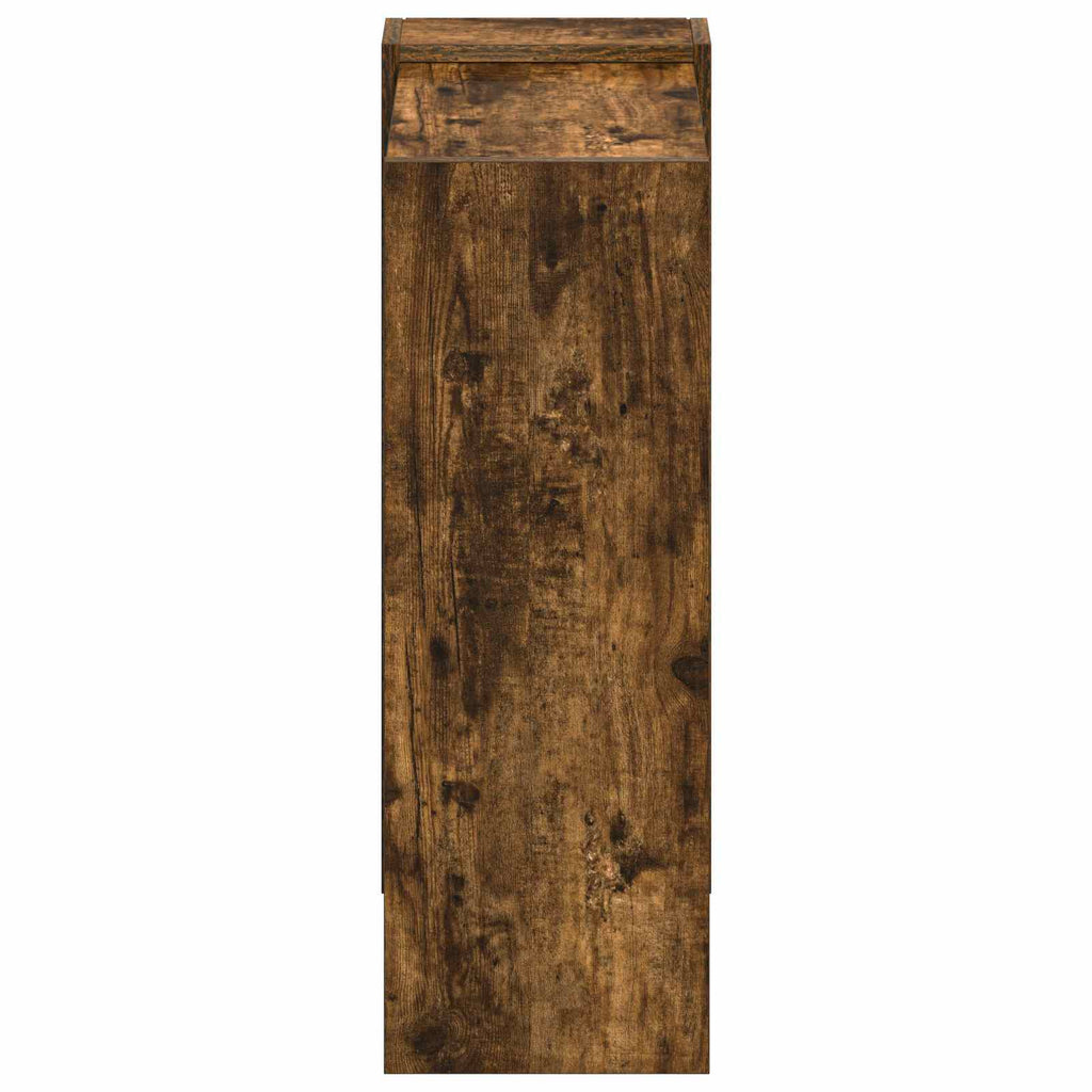 vidaXL Półka na książki Dąb wędzony 52 x 25 x 71,5 cm